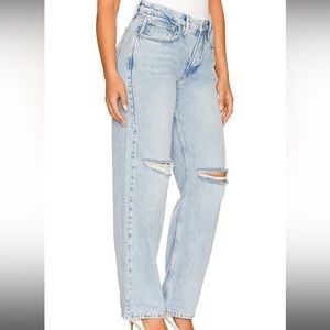 New! Good American Jeans “Good 90’s” in Blue! Wide Leg size 4/27